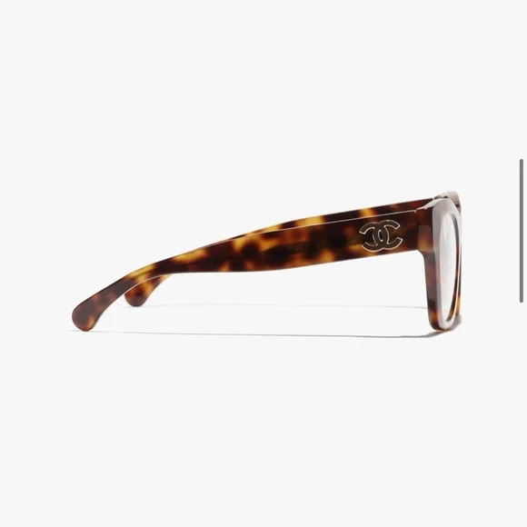 CHANEL Butterfly Eyeglasses - Tortoise Color - Picture 6 of 7